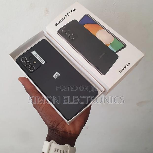 New Samsung Galaxy A52 5G 128 GB Black photo 2