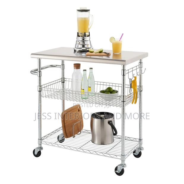 Heavy Duty Stainless Steel Kitchen Cart/Table photo 2