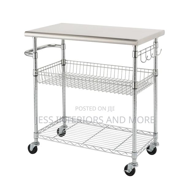 Heavy Duty Stainless Steel Kitchen Cart/Table photo 4