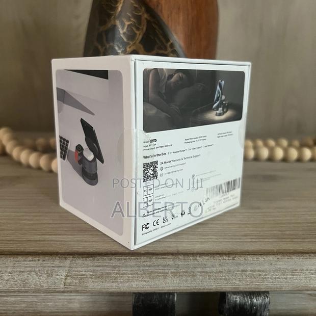 Ivanky 3 in 1 Magnetic Wireless Charging Station, Black photo 8