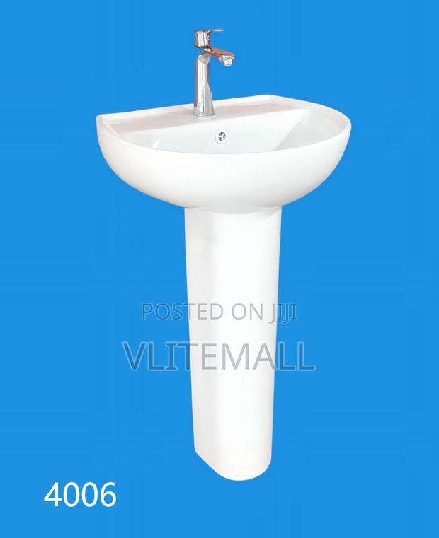 Pedestal Basin - Wash Hand Basin - Bathroom Sink 4006 · Photo 2