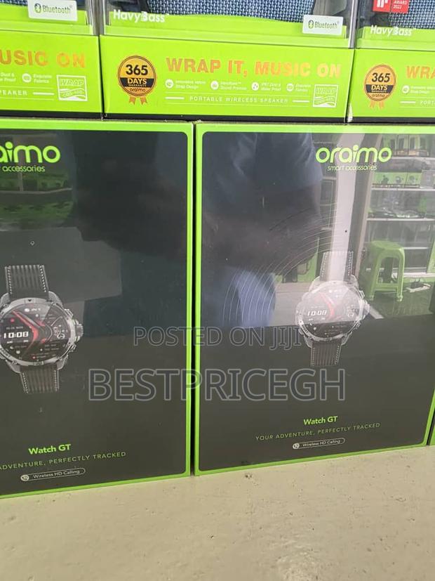 Oraimo Watch Gt 1.43" Amoled 3atm GPS Smart Watch photo 2