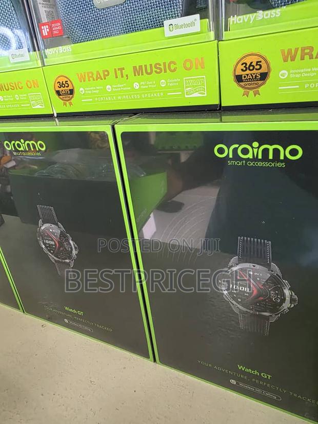 Oraimo Watch Gt 1.43" Amoled 3atm GPS Smart Watch photo 3