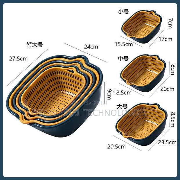 6 In 1 Fruit, Vegetable Basket Container photo 2