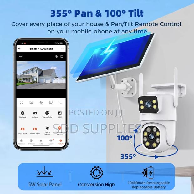 Alexa Tuya Smart Life 4g Sim Card Security Camera · Photo 2