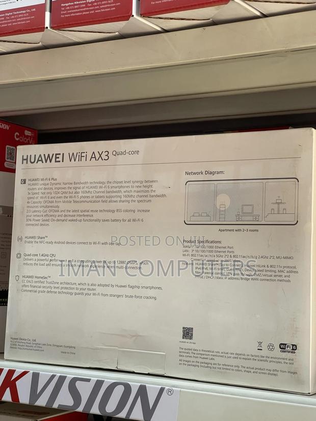 Huawei Wifi Ax3 Quad-Core Wifi 6 Plus 3000mbps. photo 3