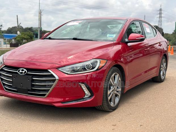 Hyundai Elantra Limited 2018 Red photo 7