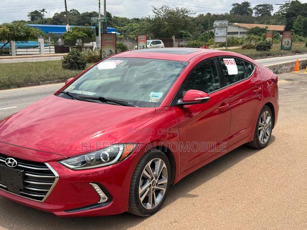 Hyundai Elantra Limited 2018 Red photo 2