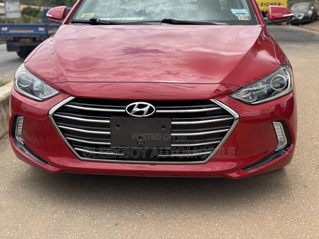 Hyundai Elantra Limited 2018 Red photo 3