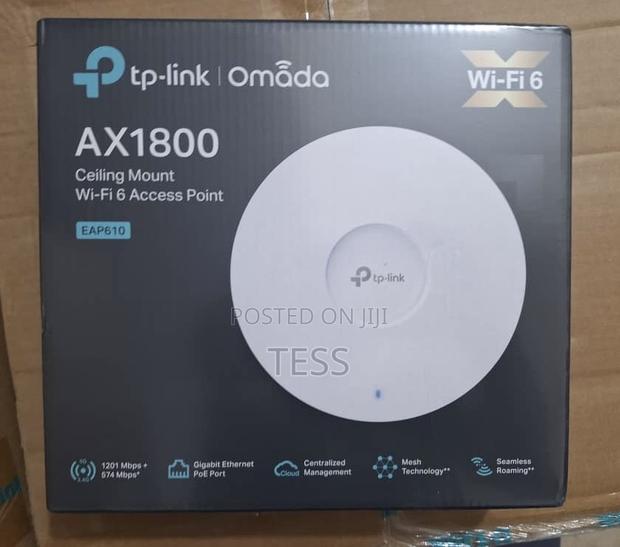 Tp-Link Ax1800 Wifi 6 Ceiling Access Point Eap610 · Photo 2