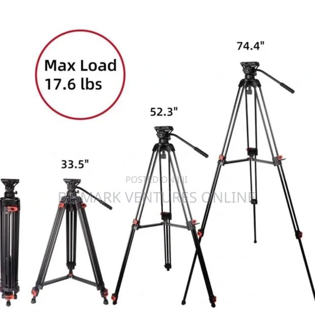 Heavy Duty Aluminum Tripod, Home Use photo 6