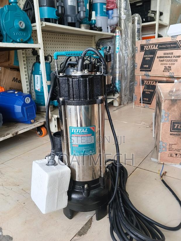 Three Phase 3hp Total Sewage Submersible Pump photo 2