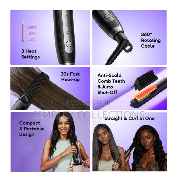 Oraimo Sleekwave Hair Straightener Brush photo 3