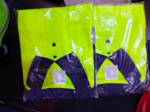 Reflective Polo Shirt - Long Sleeve.