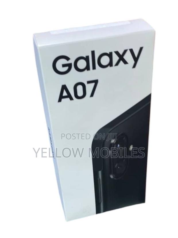 New Samsung Galaxy A07 4G 128 GB Black