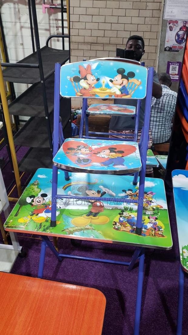 Kids Cartoon Multipurpose Table and Chair Set · Photo 1