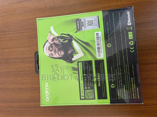 Oraimo Spacebuds Wireless Bluetooth Hybrid Anc Cancellation - Black photo 2