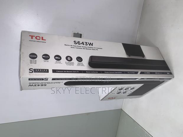 Tcl 240w 3.1ch Wifi Wirelss Subwoofer Ultraslim Soundbar · Photo 4