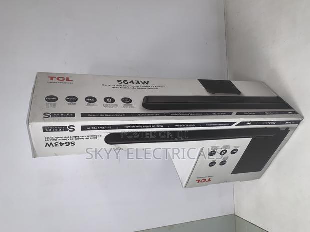 Tcl 240w 3.1ch Wifi Wirelss Subwoofer Ultraslim Soundbar · Photo 3