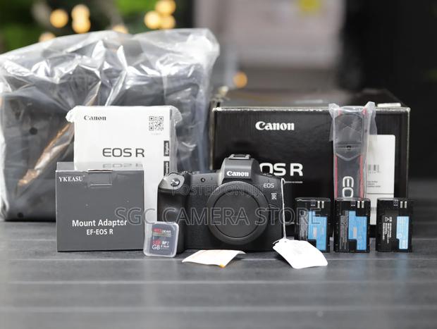 Canon Eos R + Ef-rf Adapter + 8months Warranty