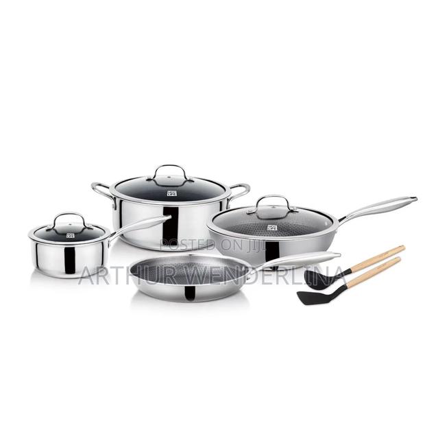 Uuuc Life Cooking Ware 9 Pieces Stainless Steel · Photo 1