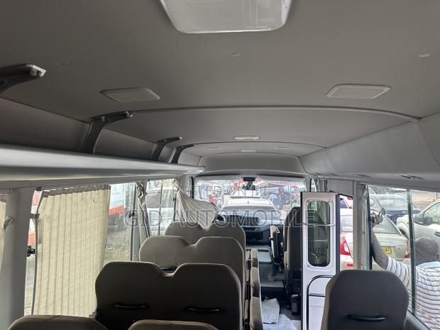 New Toyota Coaster 2024 White