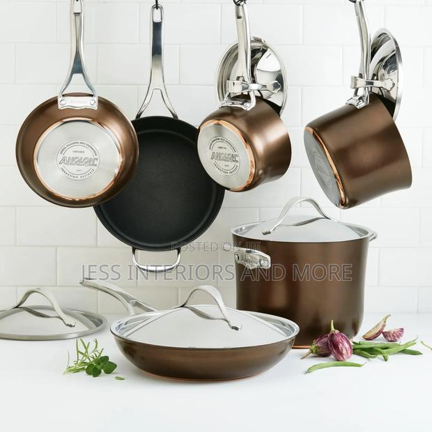 Anolon Copper Hard Anodized Nonstick Cookware Set photo 2