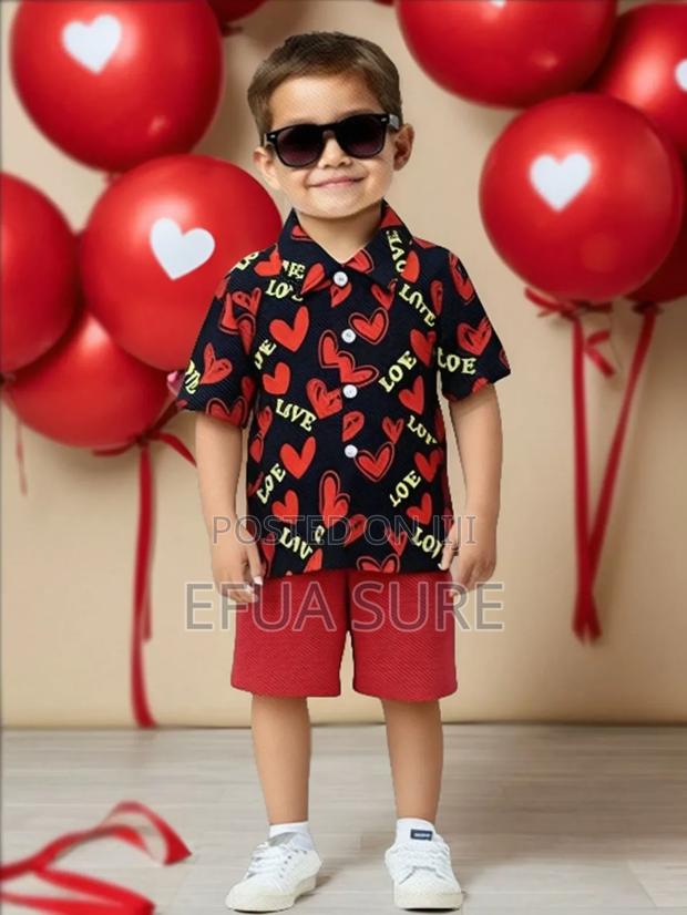 Casual Sunset Palm Tree Print for Boys 4,5,6 Yrs photo 4