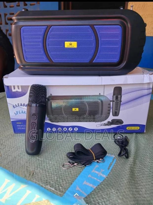 Karaoke Bluetooth Speaker With Wireless Microphone