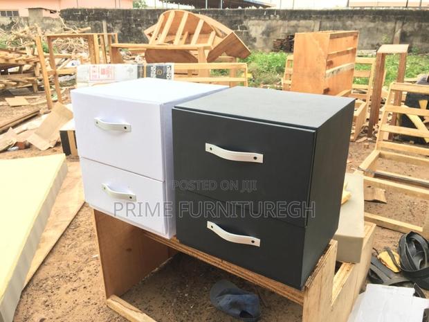 Leather Side Drawer