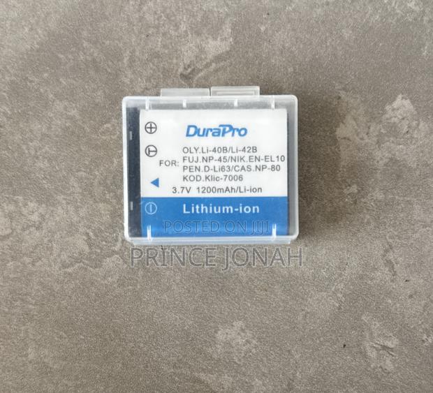 Durapro Battery Li-40b Li-42b for Olympus Li-40b Li-42b Nikon en-El10 · Photo 4
