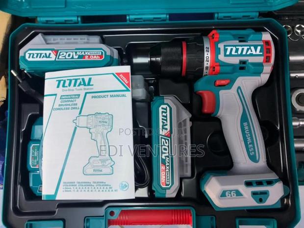 Total 66nm Cordless Brushless Impact Drill photo 2