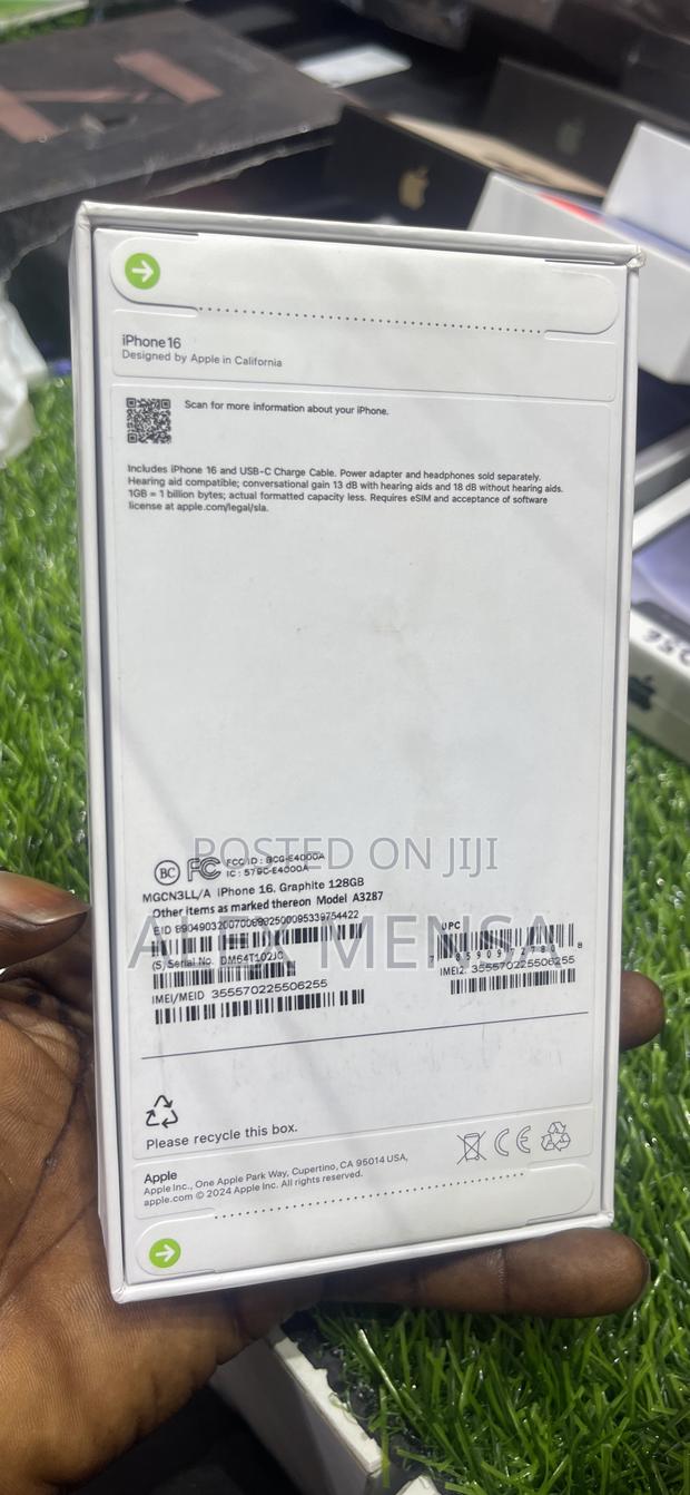 Apple iPhone 16 128 GB Black