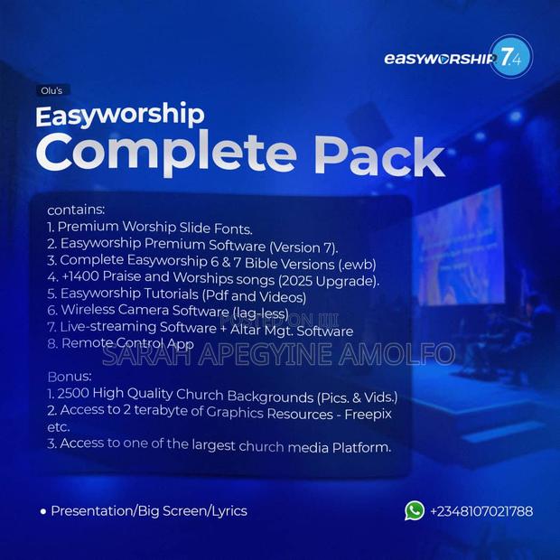 Easyworship Complete Pack · Photo 2