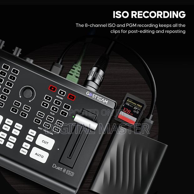 Osee Gostream Duet 8 Iso 8-channel Live Stream Switcher photo 4