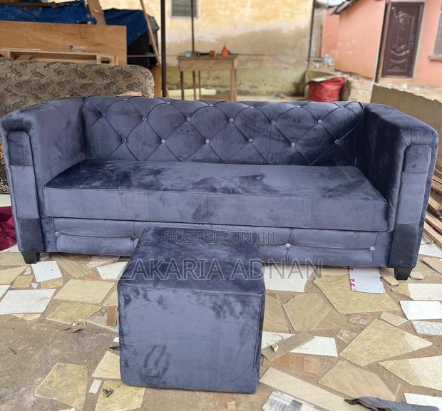 Dark Gray Sofa + Coffee Table · Photo 3