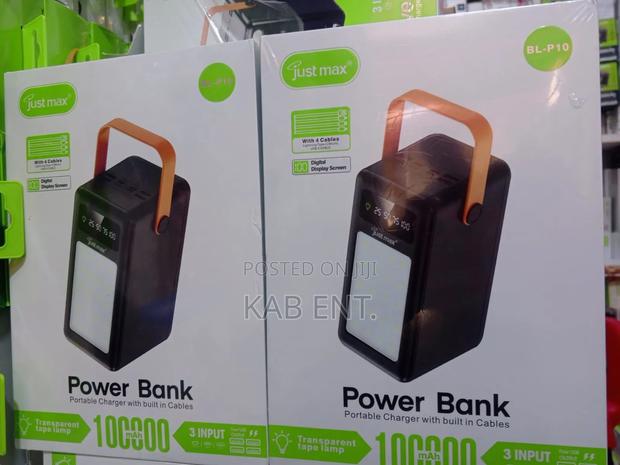 Justmax 120000 Capacity Powerbank