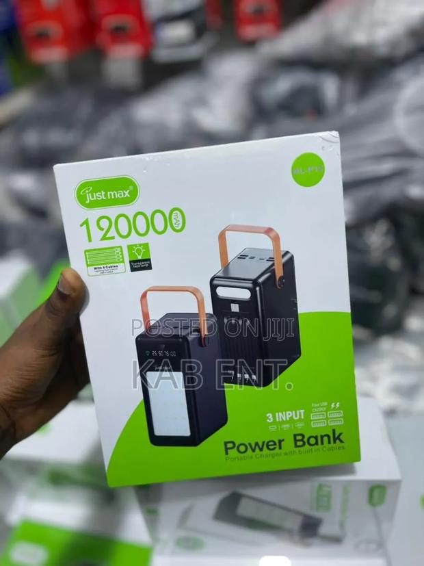 Justmax 120000 Capacity Powerbank photo 2