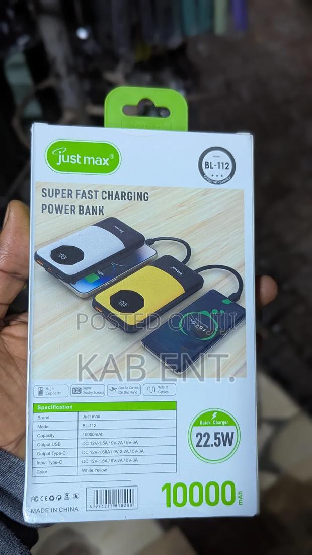 Powerbank 10000 Mah Capacity photo 2