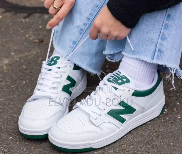 New Balance Low Sneaker “ Pine Green & White “ Sneaker · Photo 4
