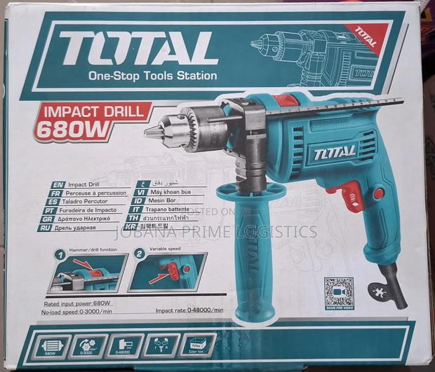 Total 680w Impact Drill
