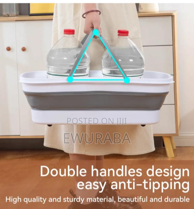 Foldable Wide Bucket/Mini Laundry Basket