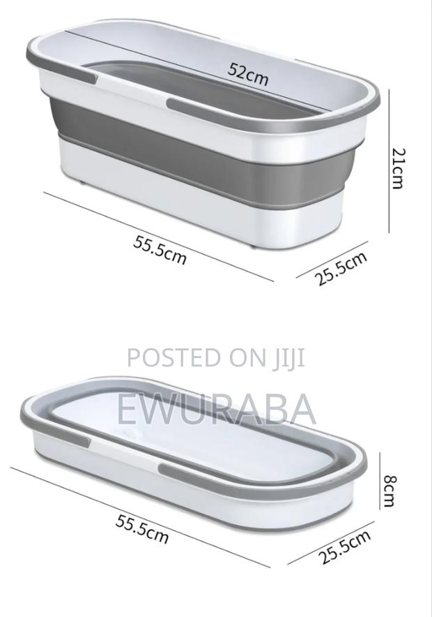 Foldable Wide Bucket/Mini Laundry Basket photo 2