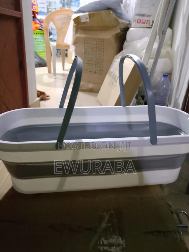 Foldable Wide Bucket/Mini Laundry Basket photo 4