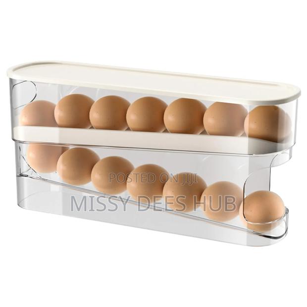 2 Layer Rolling Egg Dispenser/ Holder