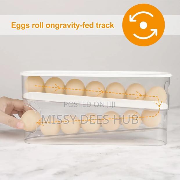 2 Layer Rolling Egg Dispenser/ Holder photo 7