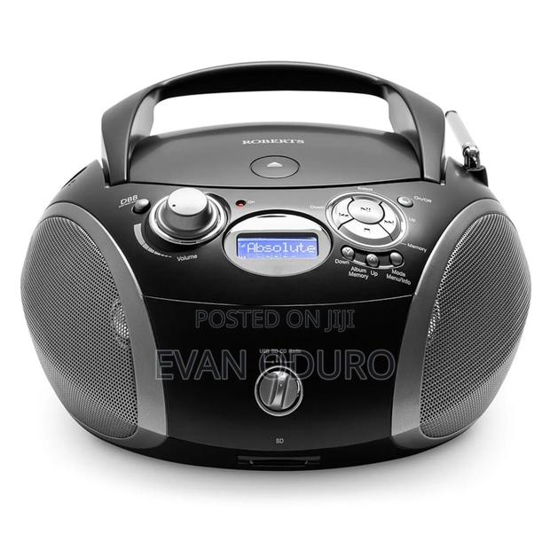 Power Roberts Radio Zoombox 3 Dab/Dab+/Fm/Sd/Usb Radio With Cd Player