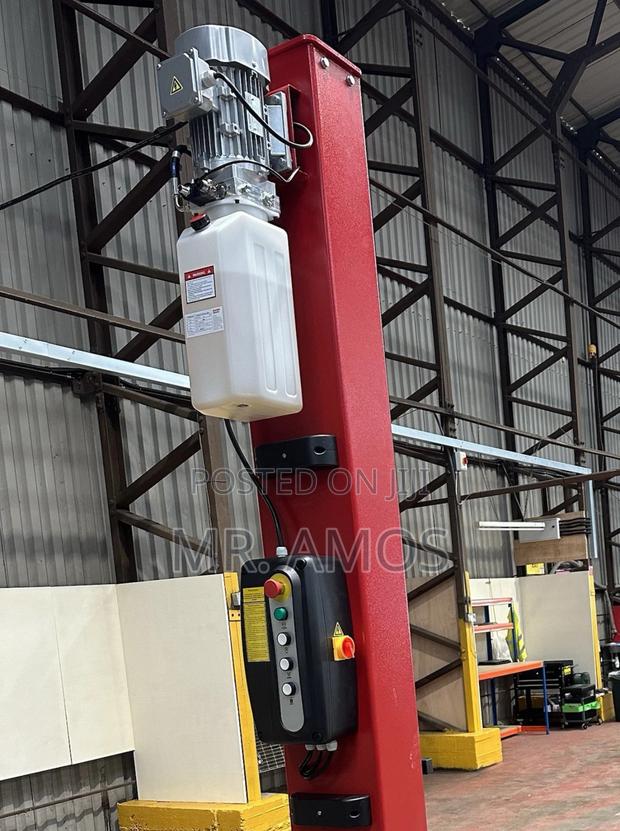 2 Posts Hydraulic Car Lift Jack With Floor Base Plate + Control Board photo 4
