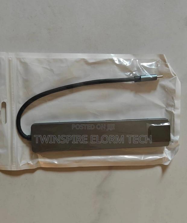 8port Usb-C to HDTV/Ethernet/Usb/Typec Multifunction Adapter