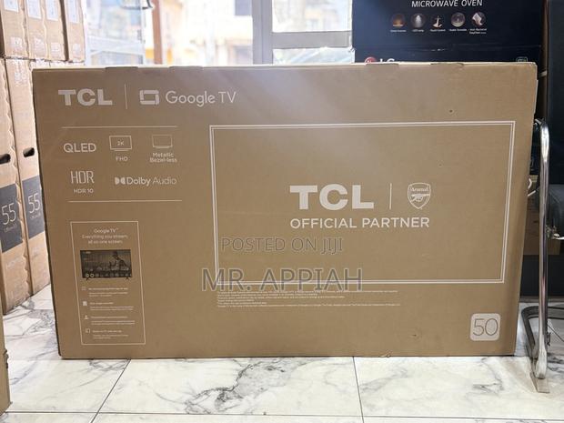 TCL 50 Inch Qled Smart Screen Google Television. · Photo 3